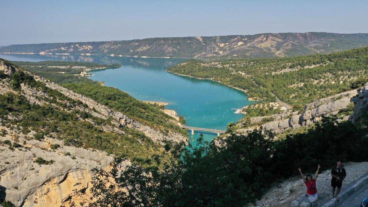 Camping Panoramique Du Verdon Castellane Exterior foto