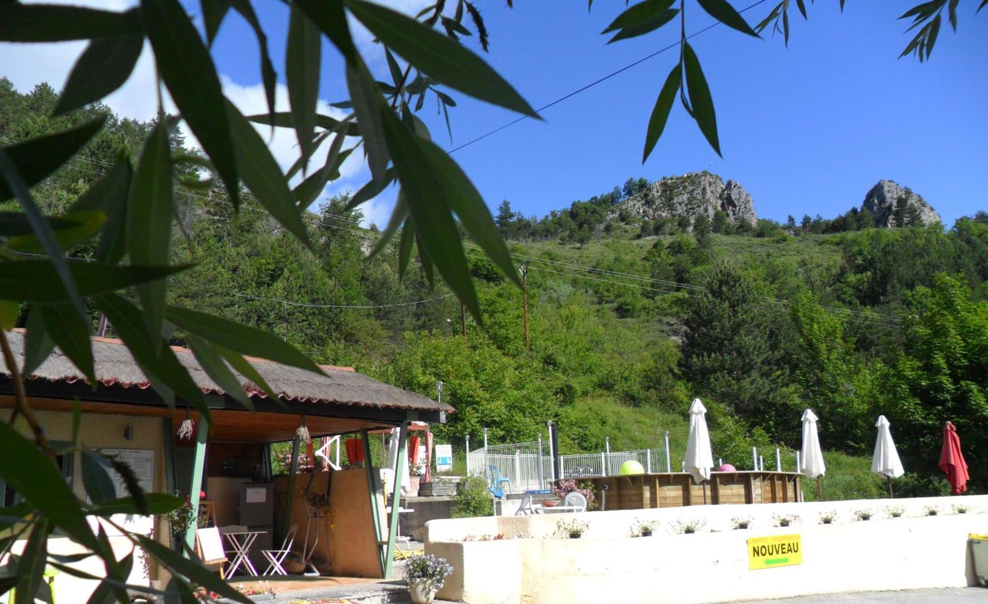 Camping Panoramique Du Verdon Castellane Exterior foto