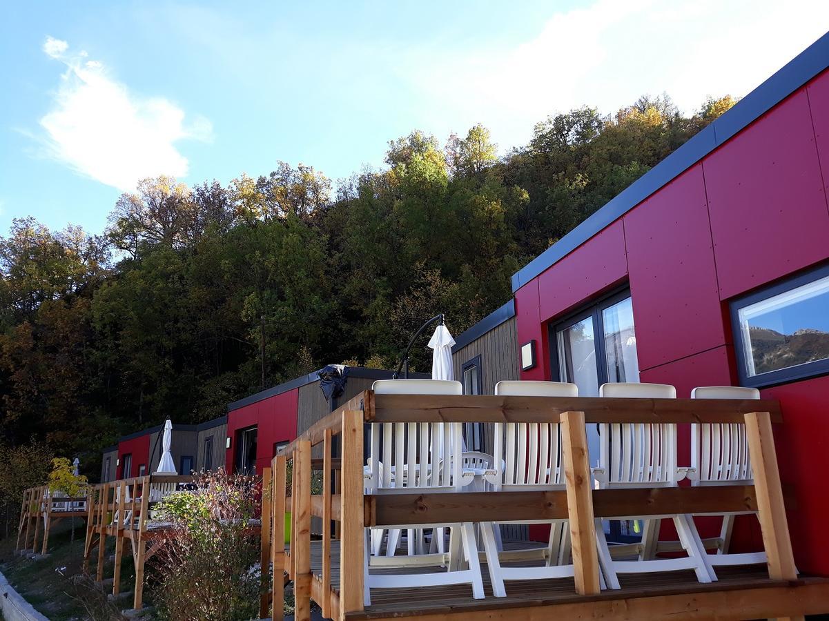 Camping Panoramique Du Verdon Castellane Exterior foto