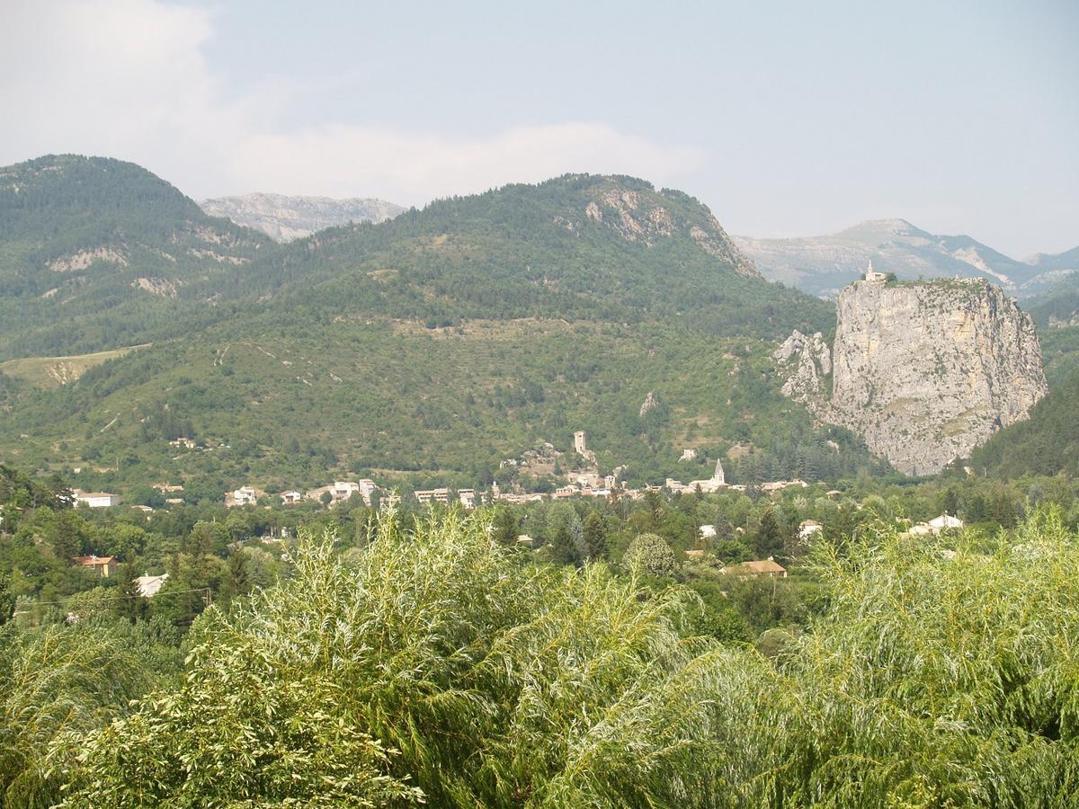 Camping Panoramique Du Verdon Castellane Exterior foto