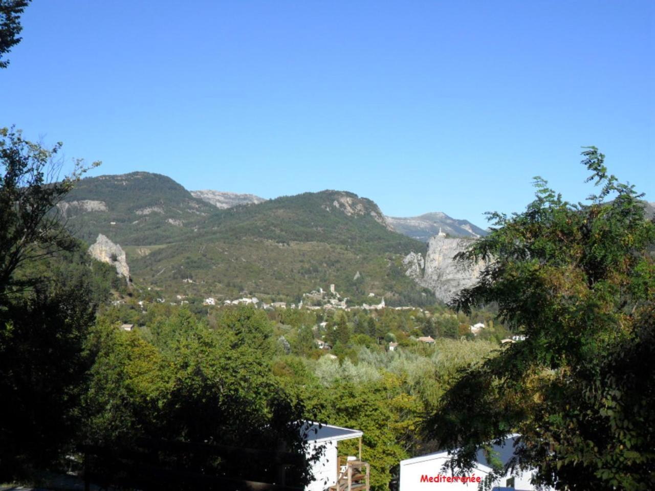 Camping Panoramique Du Verdon Castellane Exterior foto